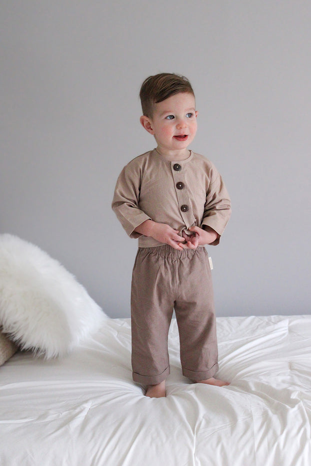 AGATE: Crop Pants - Recycled Cotton