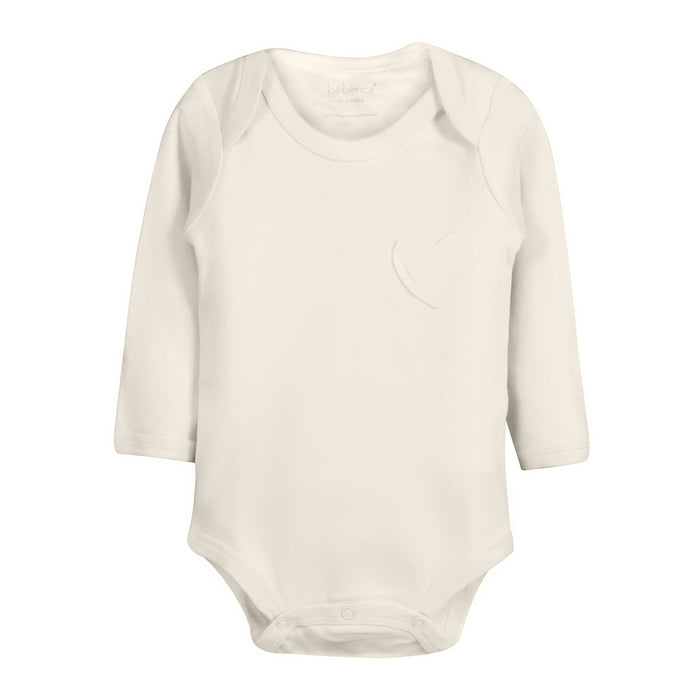 Long-Sleeved Children's Vest in Un-Dyed Organic Cotton