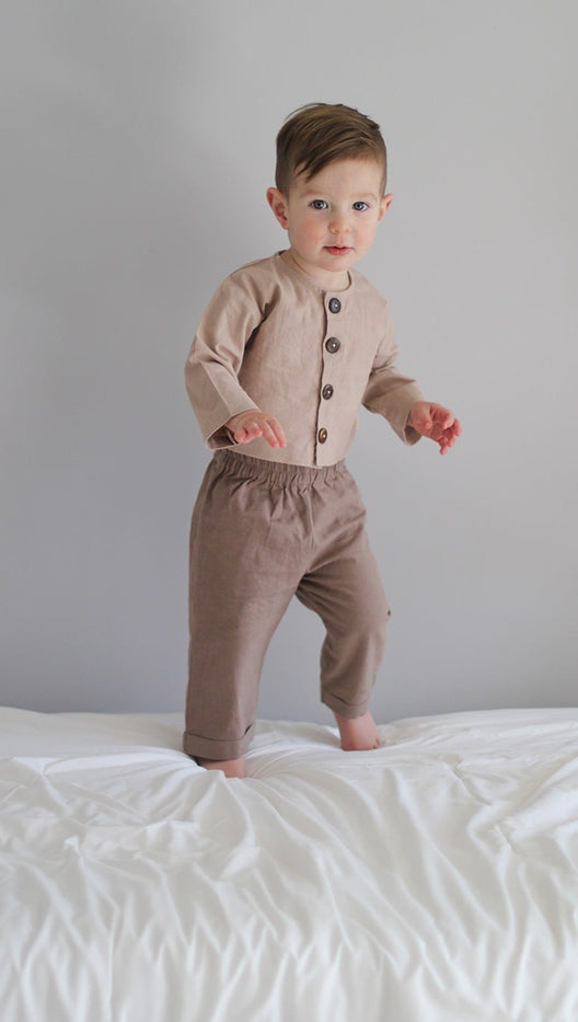 AGATE: Crop Pants - Recycled Cotton